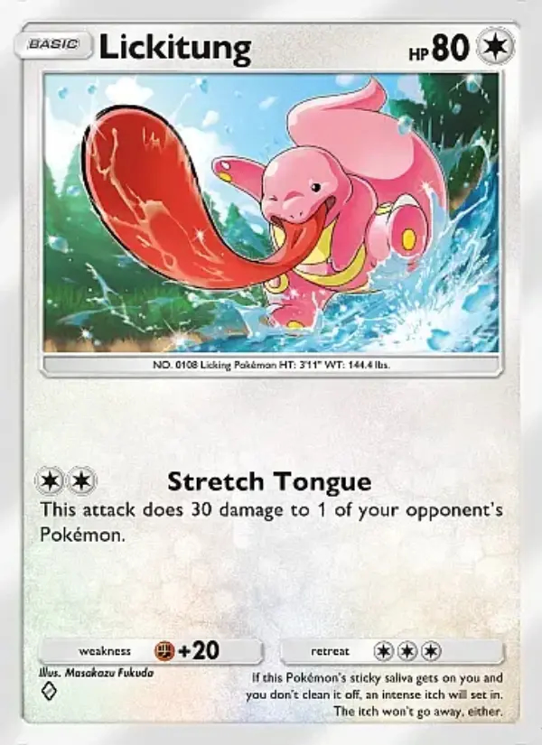 Image of the card Lickitung