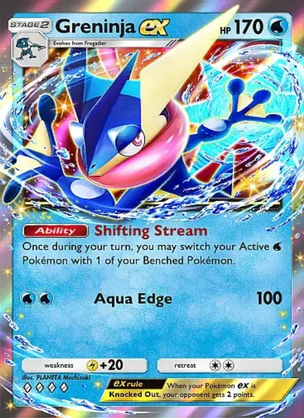 Image of the card Greninja ex
