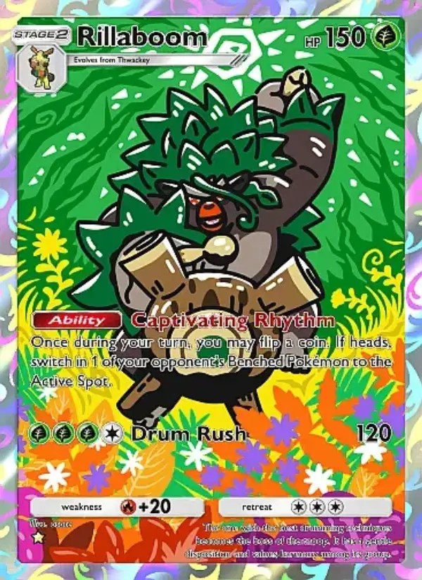Image of the card Rillaboom