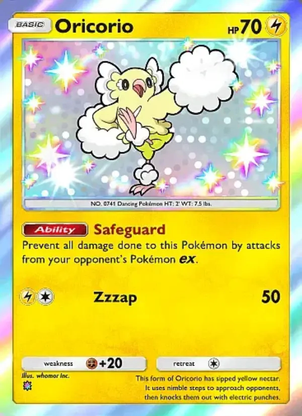 Image of the card Oricorio