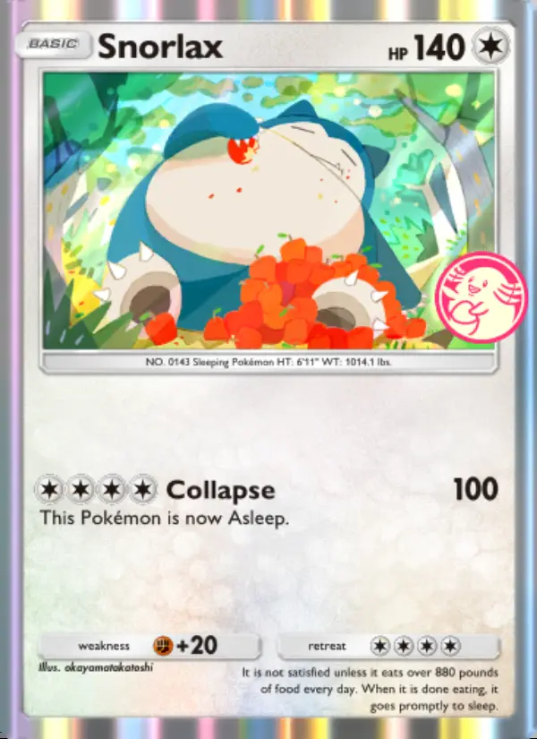 Image of the card Snorlax