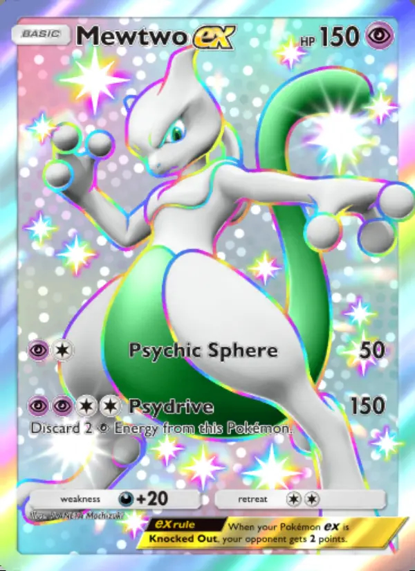 Image of the card Mewtwo ex