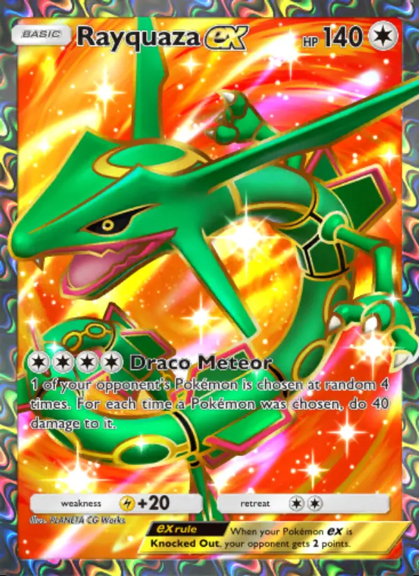 Image of the card Rayquaza ex