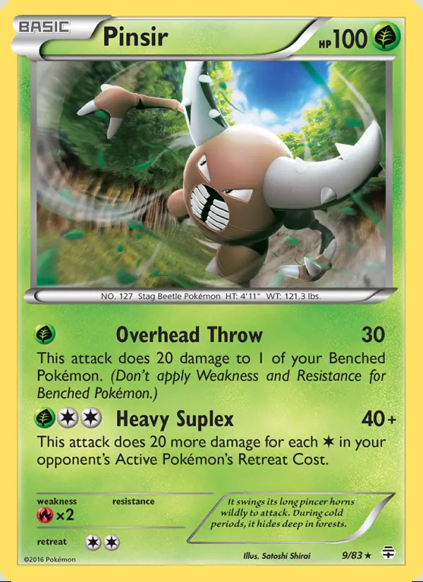 Image of the card Pinsir