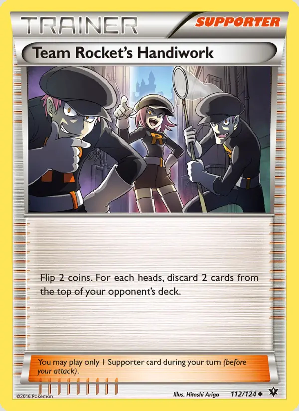 Image of the card Team Rocket's Handiwork
