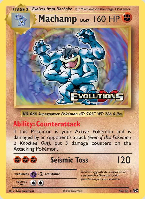 Image of the card Machamp