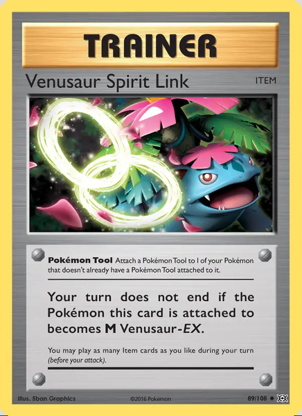 Image of the card Venusaur Spirit Link