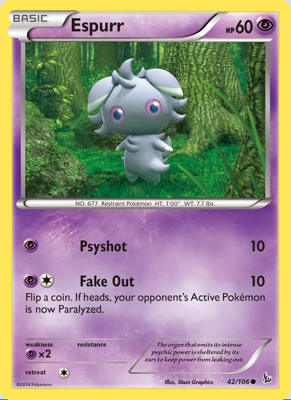 Image of the card Espurr