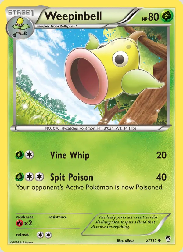 Image of the card Weepinbell