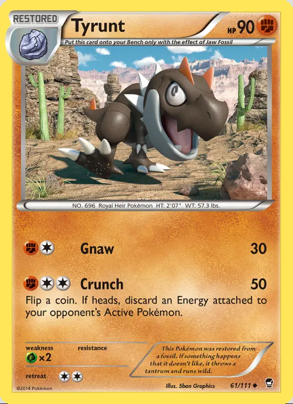 Image of the card Tyrunt