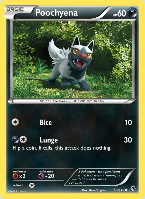Image of the card Poochyena