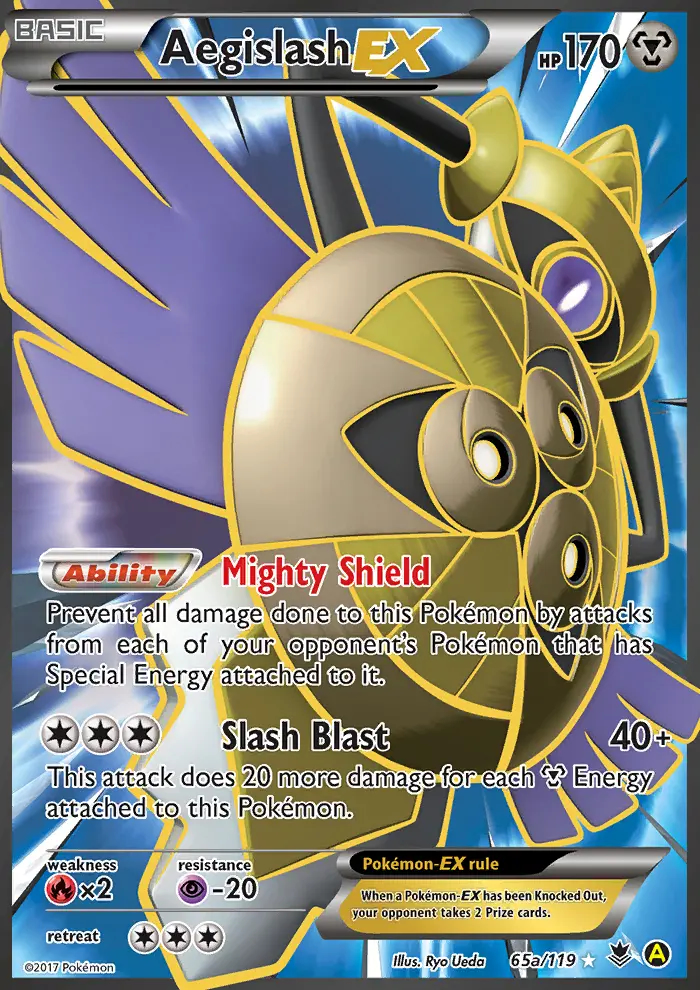 Image of the card Aegislash EX