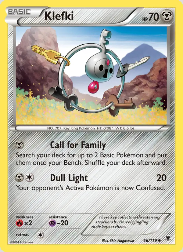 Image of the card Klefki