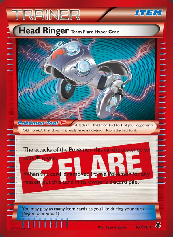 Image of the card Head Ringer Team Flare Hyper Gear