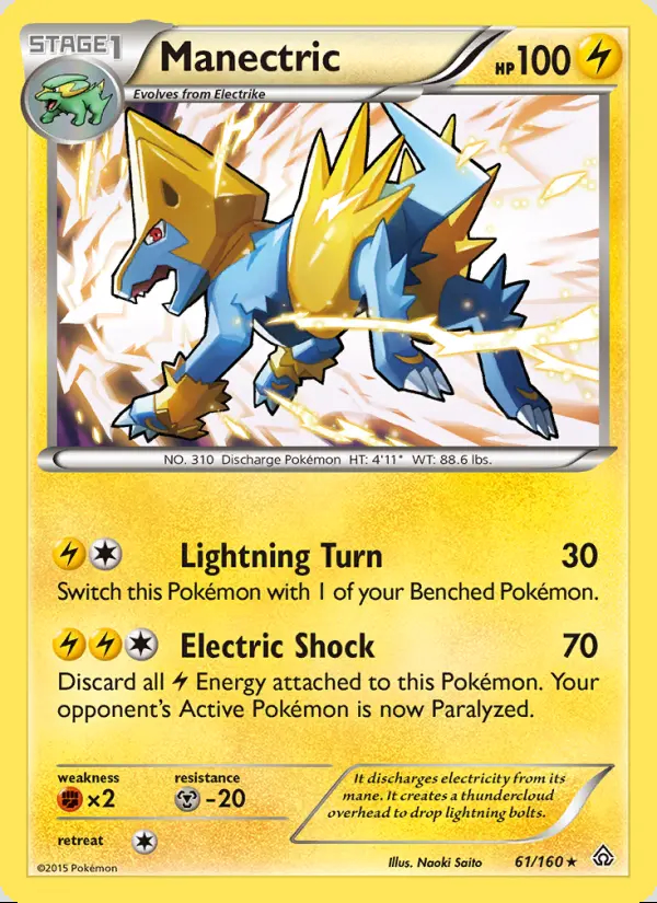 Image of the card Manectric