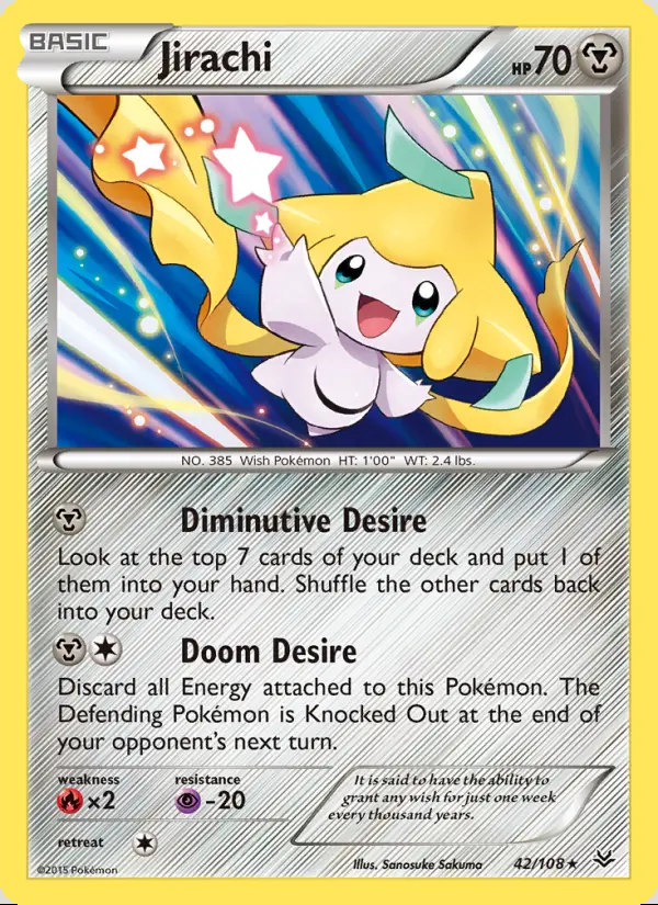 Image of the card Jirachi