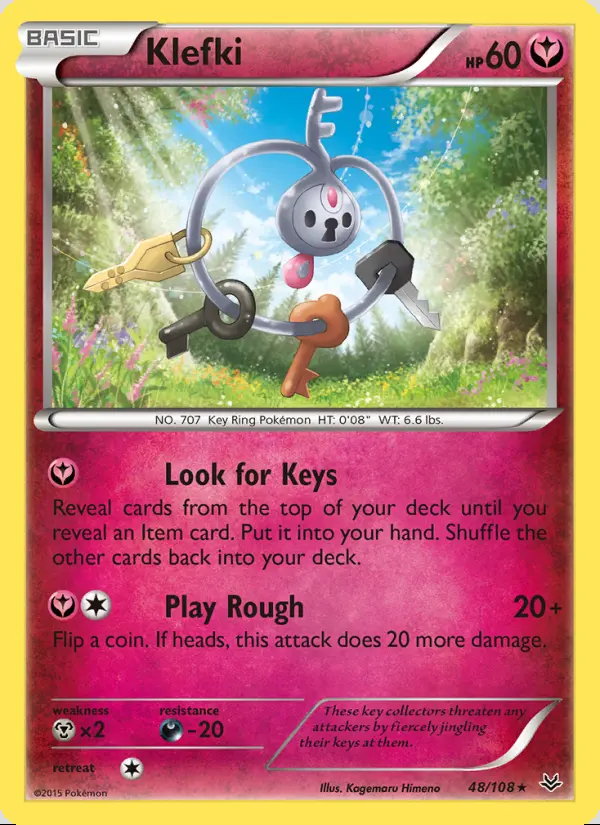 Image of the card Klefki