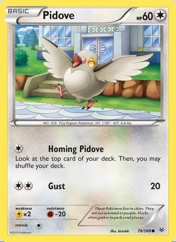Image of the card Pidove