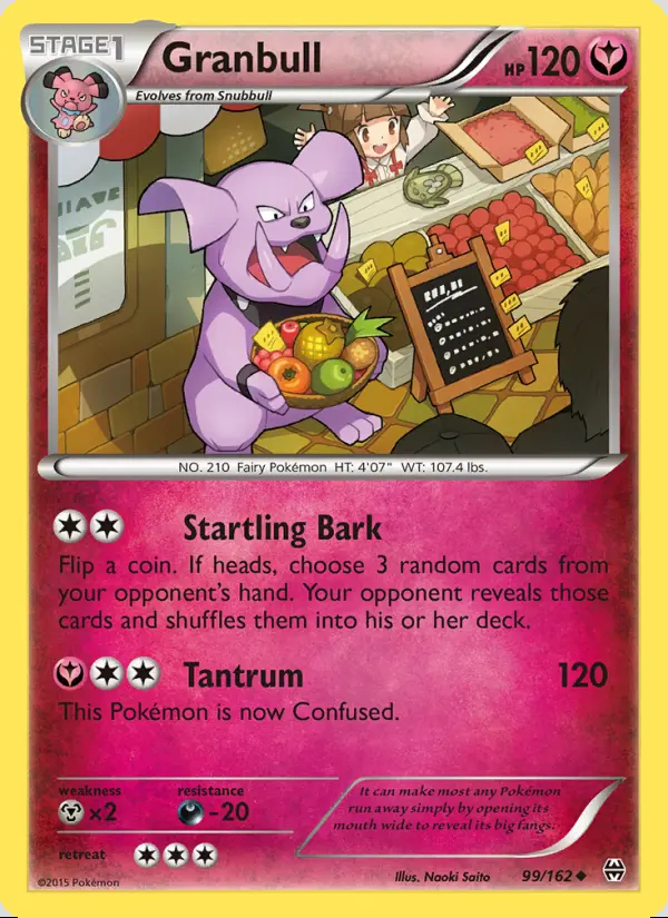 Image of the card Granbull