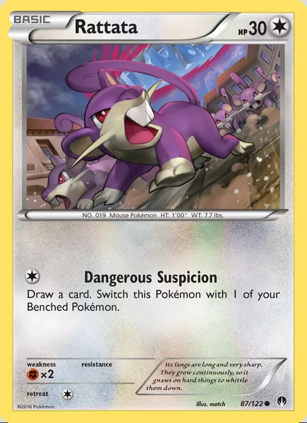 Image of the card Rattata