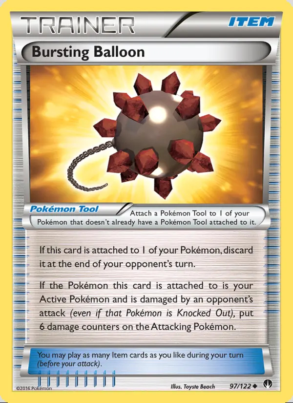 Image of the card Bursting Balloon
