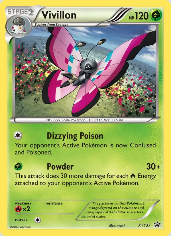 Image of the card Vivillon