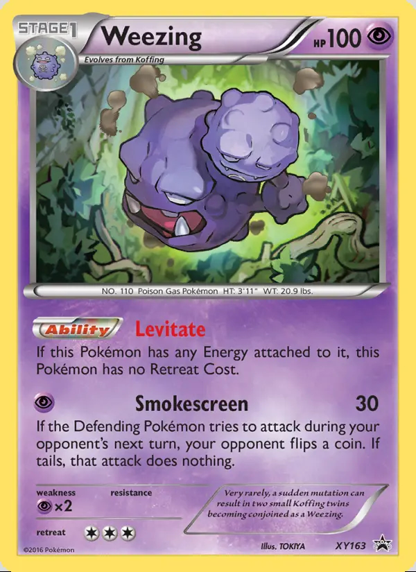 Image of the card Weezing