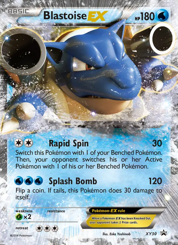 Image of the card Blastoise EX