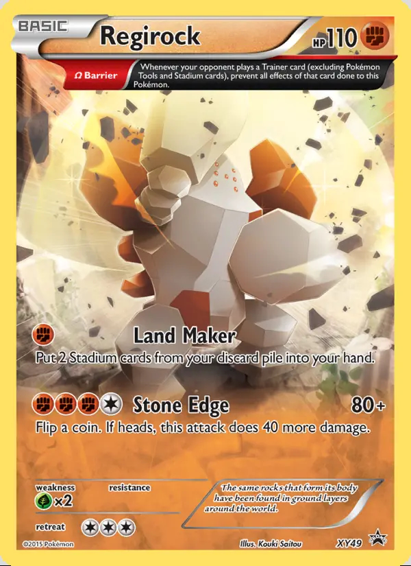 Image of the card Regirock