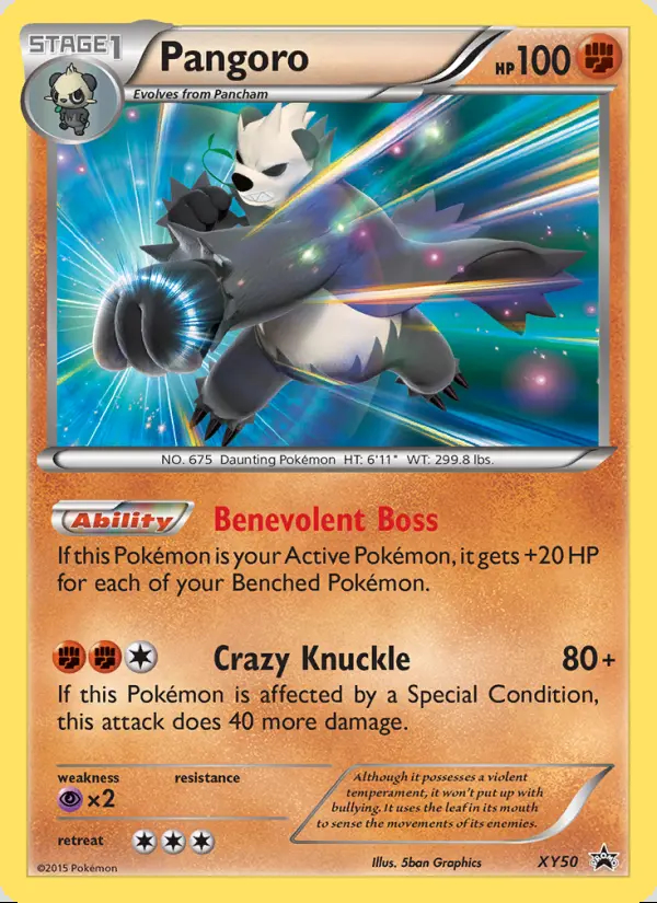 Image of the card Pangoro